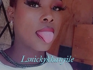 Lsnickykhanyile